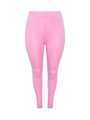 Yours Curve Pink Leggings - Image 5 of 6