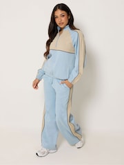 PixieGirl Petite Colourblock Quarter Zip Sweatshirt - Εικόνα 3 του 6