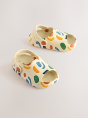 Neutral Bright Shapes Sliders with Backstrap - Image 1 of 5