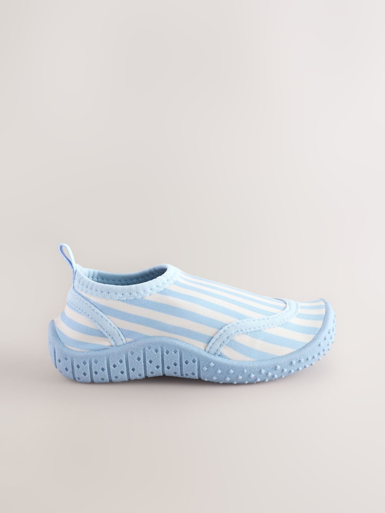 Blau Weiss Gestreift - Schwimmsocken - Bild 2 von 6 Blau Weiss Gestreift - Schwimmsocken - Bild 2 von 6