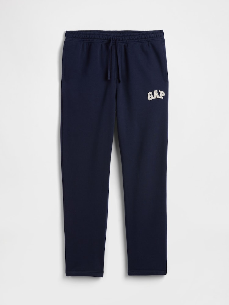 Gap Navy Logo Straight-Leg Joggers - Image 4 of 4