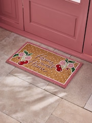 Cath Kidston Home Sweet Home Slogan Doormat - Image 1 of 5