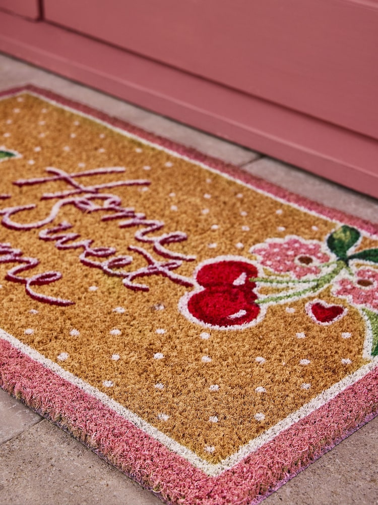 Cath Kidston Home Sweet Home Slogan Doormat - Image 2 of 5