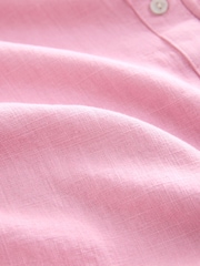 Dusky Pink Sleeveless Shirt With Linen - Image 7 of 7