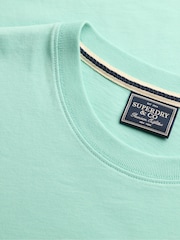 Superdry Green Logo Embroidered T-Shirt - Image 7 of 7