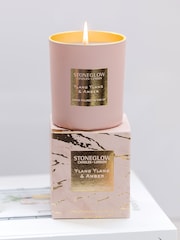 Stoneglow Ylang Ylang & Amber Luna Scented Candle - Image 2 of 2