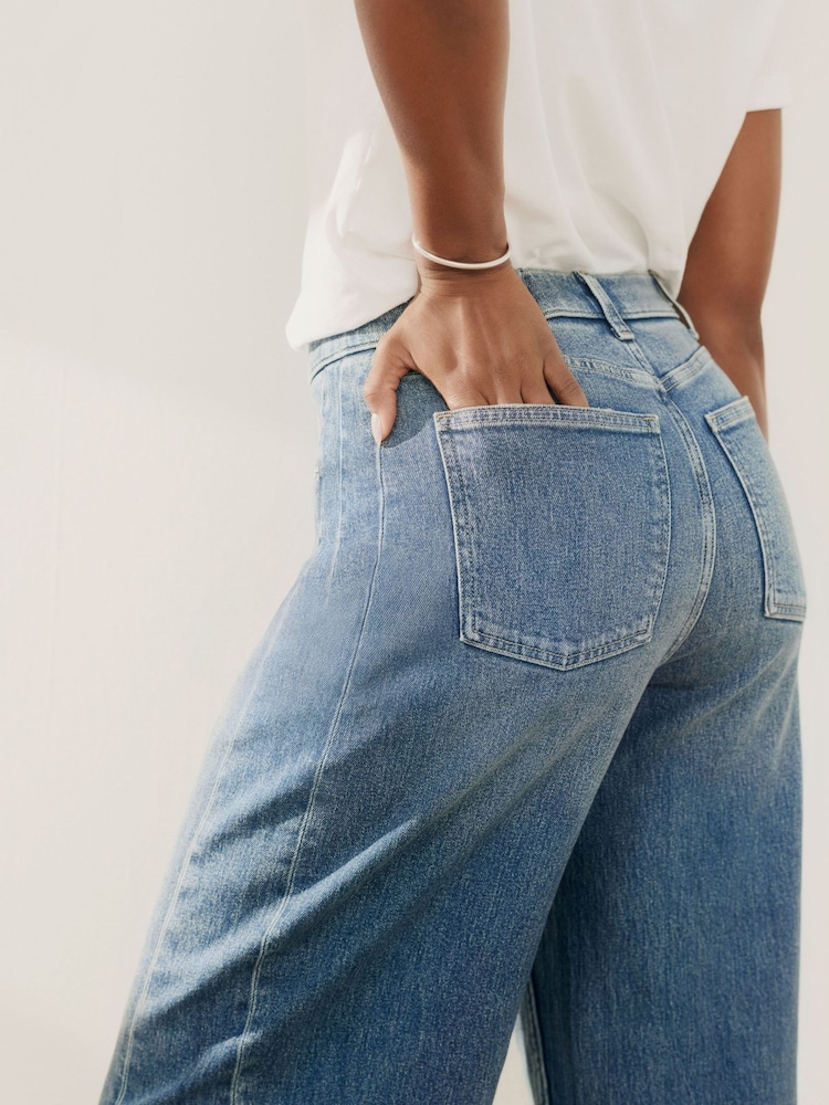 SPANX Authentic 360 Barrel Leg Jeans SPANXshape™ - Obraz 2 z 5