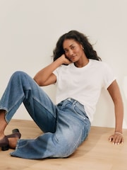 SPANX Authentic 360 Barrel Leg Jeans SPANXshape™ - Obraz 3 z 5