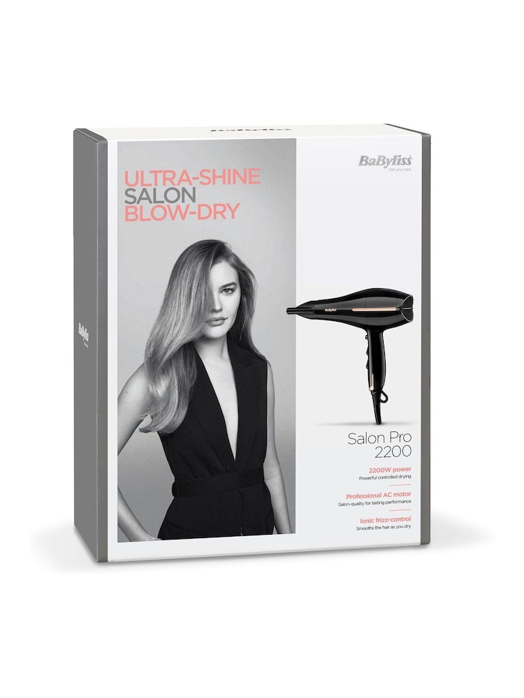 BaByliss Salon Pro 2200 Hair Dryer - Image 2 of 2