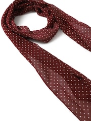 Aela Skinny Red Scarf - صورة 5 من 5