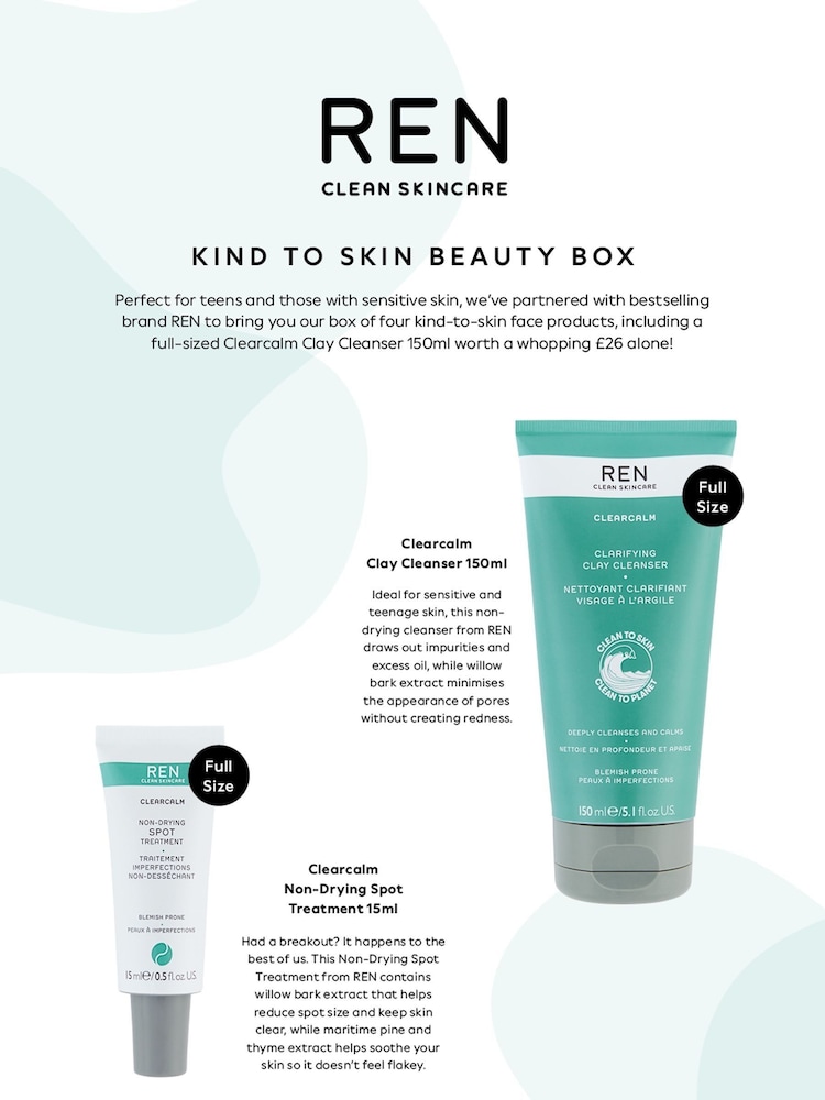 REN Kind to Skin Beauty Box (Worth £78) - Image 2 of 3