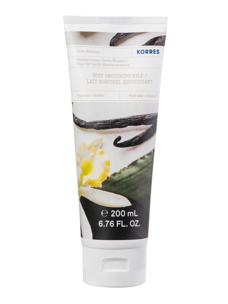 Korres Mediterranean Vanilla Body Milk Moisturiser 200ml - Image 1 of 1
