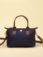 Joules Mini Navy Crossbody Handbag - Image 1 of 8