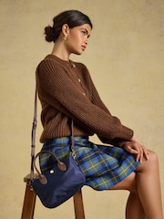 Joules Mini Navy Crossbody Handbag - Image 2 of 8