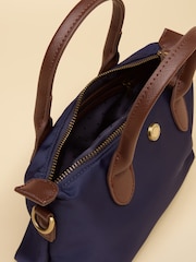Joules Mini Navy Crossbody Handbag - Image 5 of 8