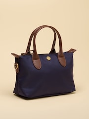 Joules Mini Navy Crossbody Handbag - Image 6 of 8