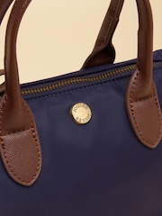 Joules Mini Navy Crossbody Handbag - Image 8 of 8