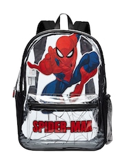 Character Red Marvel Spider-Man Transparent Backpack - Image 1 of 10