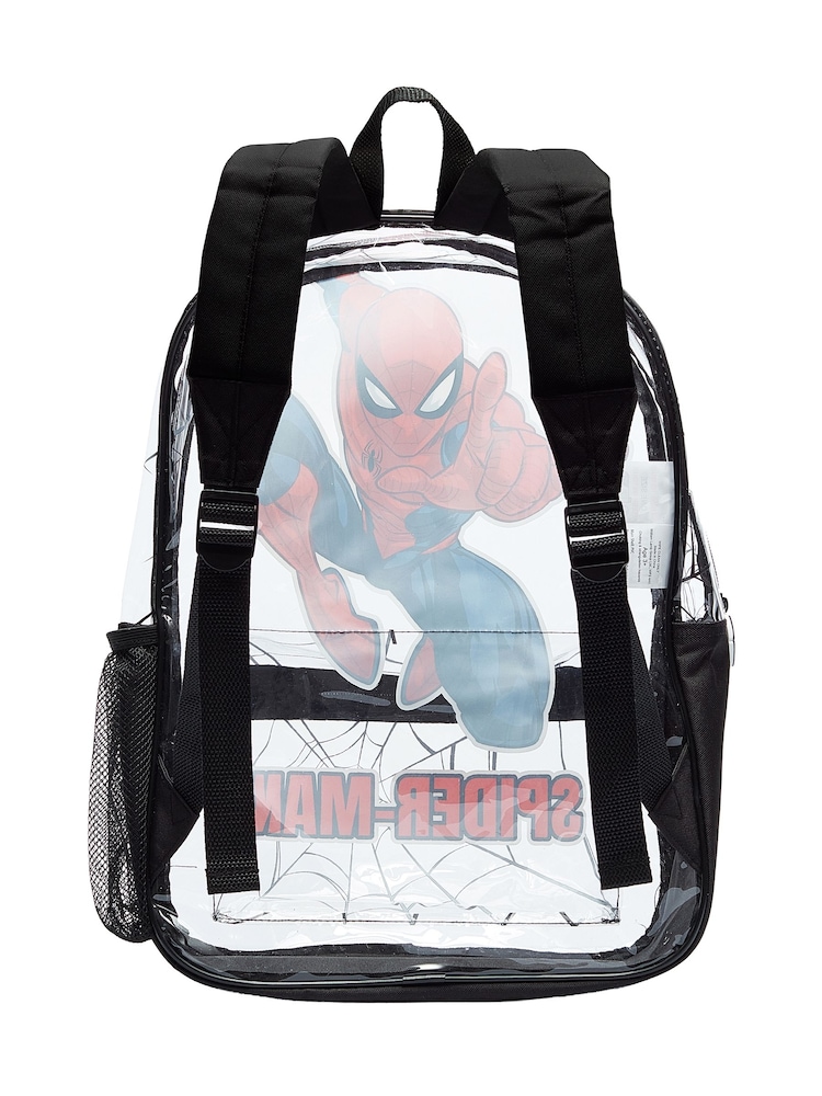 Character Red Marvel Spider-Man Transparent Backpack - Image 2 of 10 Character Red Marvel Spider-Man Transparent Backpack - Image 2 of 10