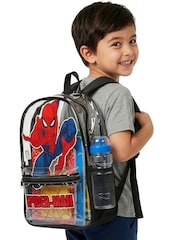 Character Red Marvel Spider-Man Transparent Backpack - Image 5 of 10