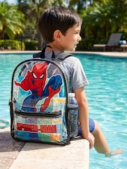 Character Red Marvel Spider-Man Transparent Backpack - Image 9 of 10