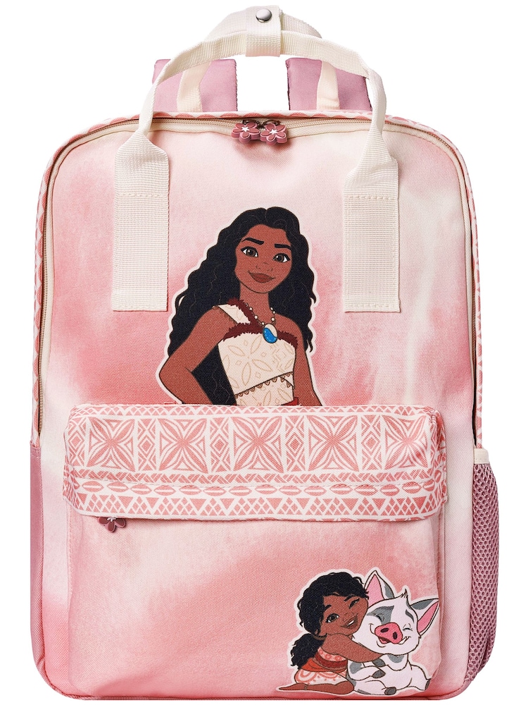 Character Pink Disney Backpack Moana, Simea and Pua - Image 2 of 11 Character Pink Disney Backpack Moana, Simea and Pua - Image 2 of 11