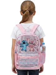 Character Pink Disney Lilo And Stitch Backpack Stitch & Angel - Image 3 of 12