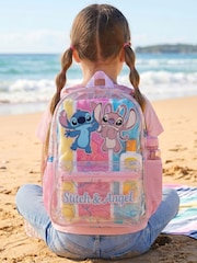 Character Pink Disney Lilo And Stitch Backpack Stitch & Angel - Image 5 of 12