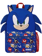 Character Blue Sonic The Hedgehog Backpack 3D Ears - Image 1 of 9