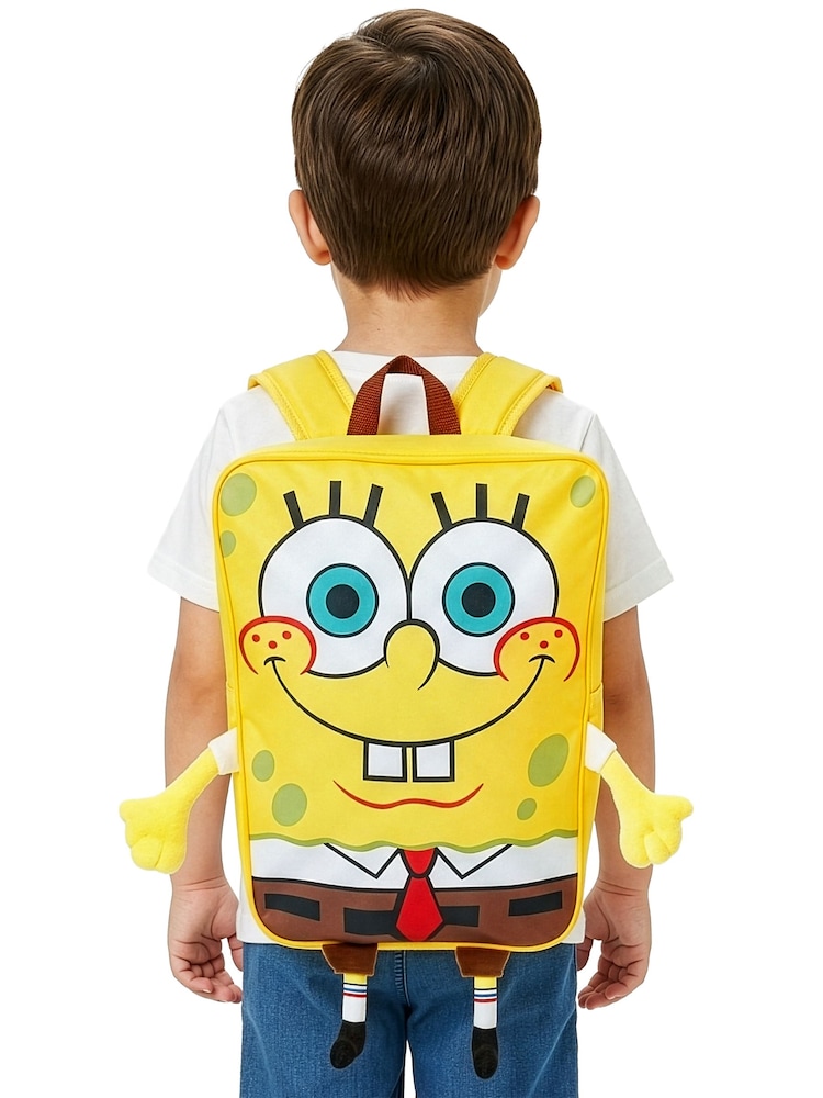 Character Yellow SpongeBob SquarePants Backpack - Image 2 of 10