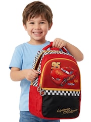 Character Red Disney Cars Lightning McQueen Backpack - Image 10 of 10