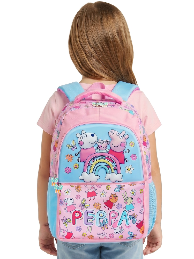 Character Blue Peppa Pig Backpack Peppa And Suzy Sheep - Image 2 of 9