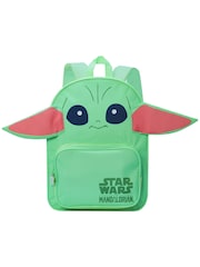 Character Green Star Wars The Mandalorian Backpack Grogu With 3D Ears - Image 1 of 10