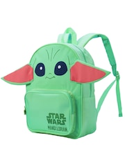 Character Green Star Wars The Mandalorian Backpack Grogu With 3D Ears - Image 3 of 10