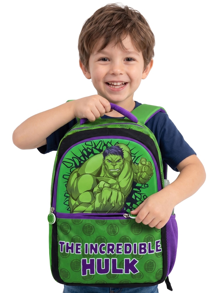 Character Green Marvel The Incredible Hulk Backpack 3D Hulk - Image 10 of 10