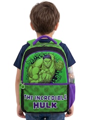 Character Green Marvel The Incredible Hulk Backpack 3D Hulk - Image 7 of 10