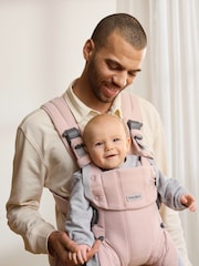 BabyBjörn Light Pink Baby Carrier Harmony Woven Mélangé - Image 3 of 6