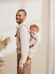 BabyBjörn Light Pink Baby Carrier Harmony Woven Mélangé - Image 4 of 6