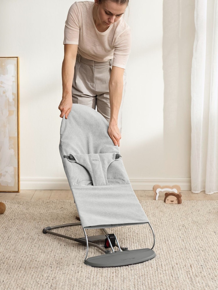 Buy BabyBjörn Light Grey Baby Bouncer Bliss 3D Jersey from the