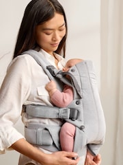 BabyBjörn Light Grey Baby Carrier Harmony Woven Mélangé - Image 4 of 6