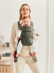 BabyBjörn Dark Green Baby Carrier Mini Woven - Image 2 of 6