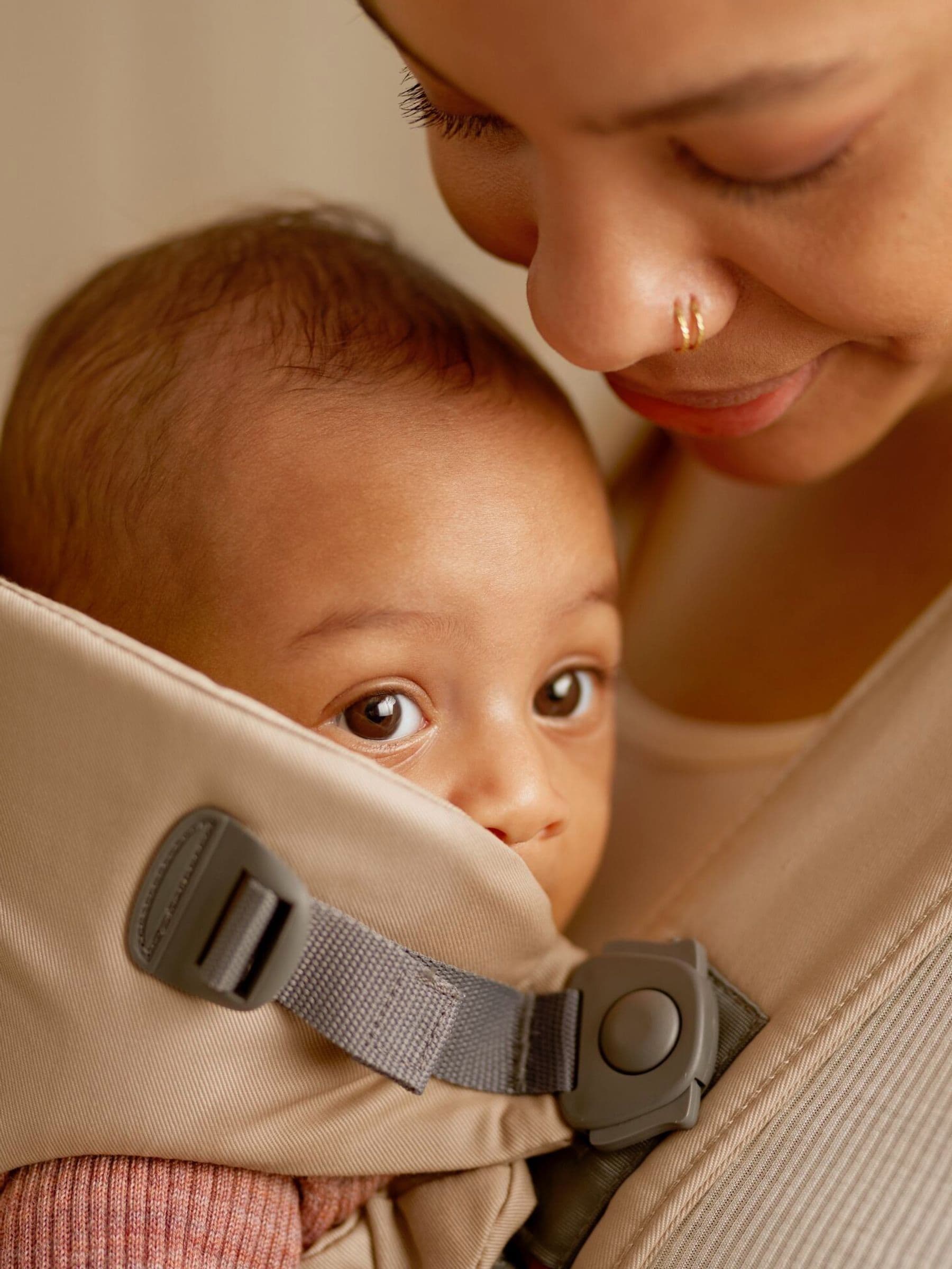 Buy BabyBjörn Beige Baby Carrier Mini Woven from the Next UK