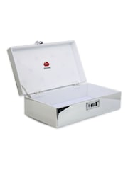 Bag & Bones Silver Lock Storage Box - Image 2 of 2