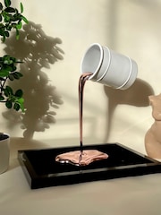 Bag & Bones Rose Gold Paint Pot Sculpture - Image 1 of 2