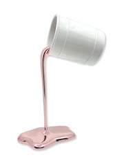 Bag & Bones Rose Gold Paint Pot Sculpture - Image 2 of 2