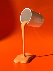 Bag & Bones Orange Paint Pot Sculpture - Image 1 of 2
