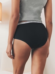 Rosa intenso con estampado - Pack de 2 braguitas menstruales para flujo abundante - Imagen 3 de 11