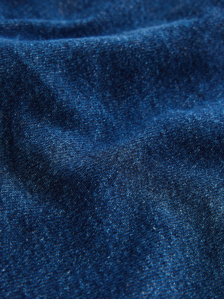 Dark Wash Rigid Denim Shorts - Image 6 of 7