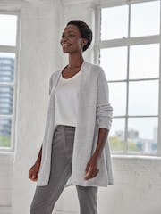 Pure Collection Gassato Swing Edge to Edge Long Sleeve Cardigan - Image 1 of 3