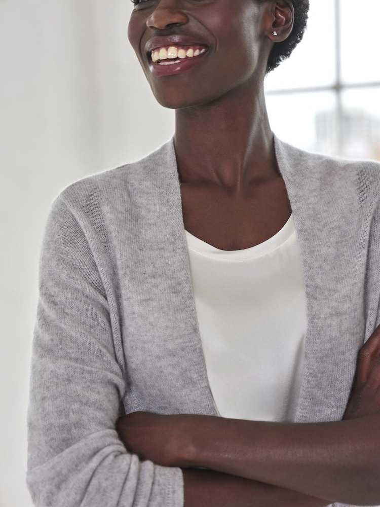 Pure Collection Gassato Swing Edge to Edge Long Sleeve Cardigan - Image 3 of 3